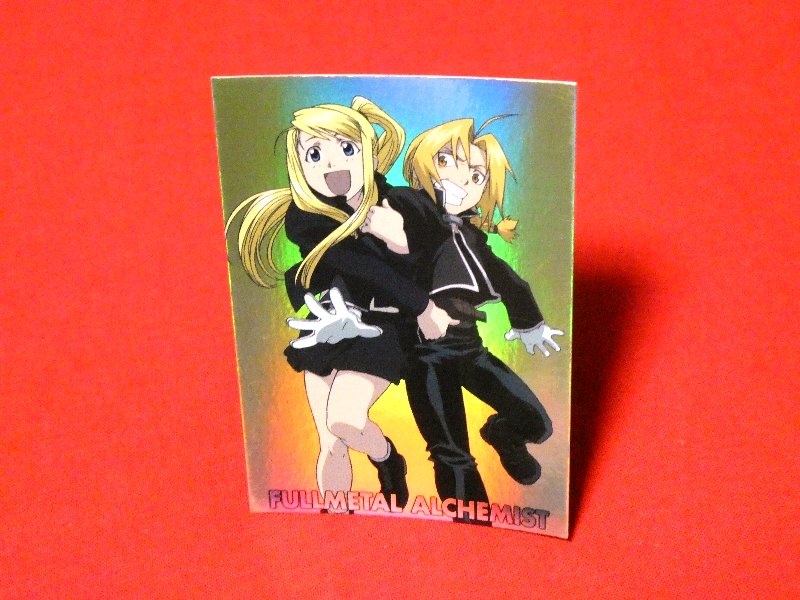 鋼の錬金術師 FULLMETAL ALCHEMIST Trading Card KIRA CARD キラカードトレカ EDWARD&WINRY SP8 Trading Card