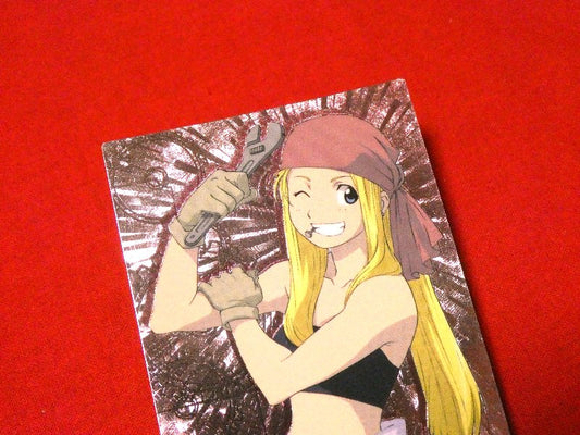 鋼の錬金術師 FULLMETAL ALCHEMIST Trading Card KIRA CARD キラカードトレカ ウィンリィ・ロックベル WINRY ROCKBELL SP27 Trading Card