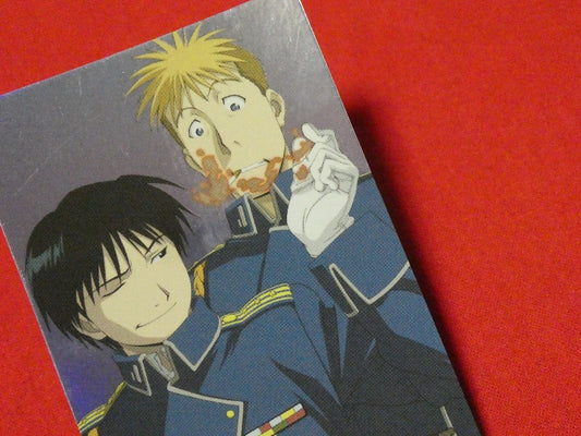 鋼の錬金術師 FULLMETAL ALCHEMIST Trading Card KIRACARD キラ カードトレカ MUSTANG & SP4 Trading Card
