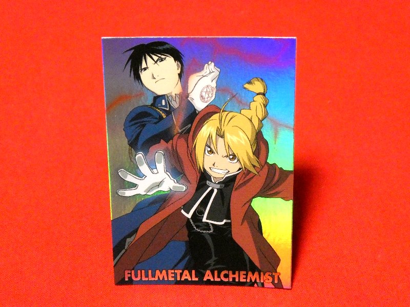 鋼の錬金術師 FULLMETAL ALCHEMIST Trading Card KIRACARD キラ カードトレカ EDWARD & MUSTANG SP9 Trading Card