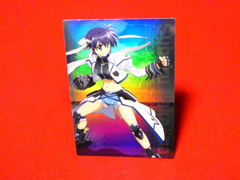 Magical girl lyrical Nanoha strikers 魔法少女リリカルなのは Trading Card KIRACARD キラカード トレカ SR10 Trading Card