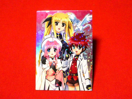 Magical girl lyrical Nanoha strikers 魔法少女リリカルなのは Trading Card KIRACARD キラカード トレカ SP2 Trading Card