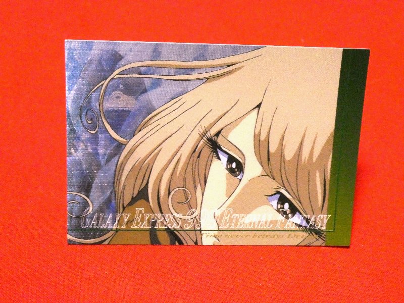 Adieu Galaxy Express 999 銀河鉄道999 Trading Card KIRACARD キラ カード トレカ M-09 Trading Card
