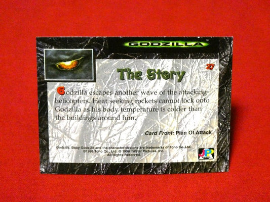 GODZILLA ゴジラ Trading Card KIRACARD キラ カード トレカ 27 Trading Card