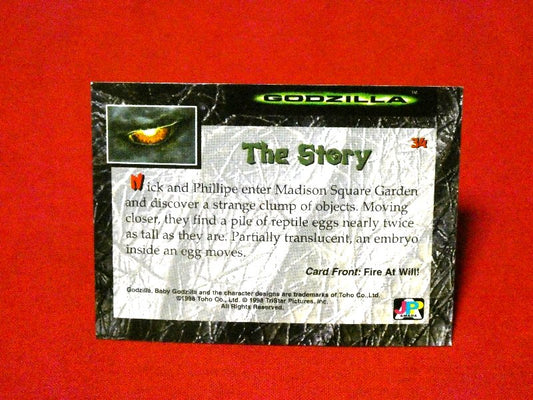 GODZILLA ゴジラ Trading Card KIRACARD キラ カード トレカ 34 Trading Card