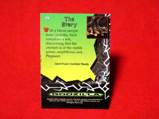 GODZILLA ゴジラ Trading Card KIRACARD キラ カード トレカ 28 Trading Card