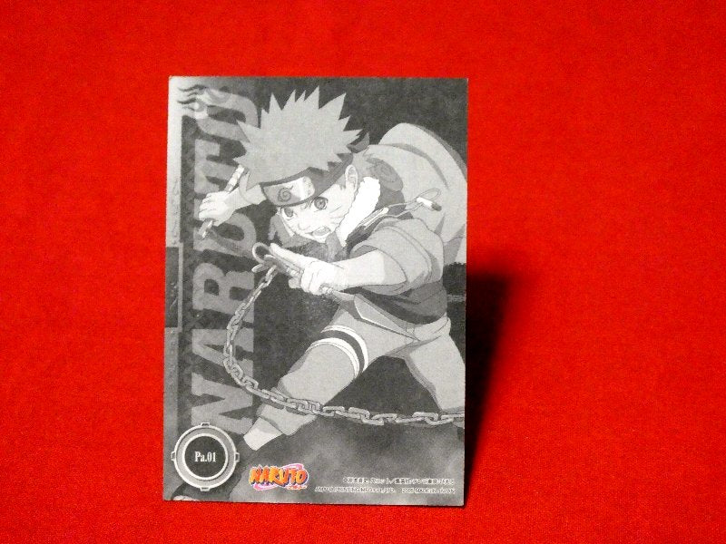 NARUTO ナルト AMADA2005 Trading Card KIRA CARD キラ エッチング カード トレカ NARUTO Pa-01 Trading Card