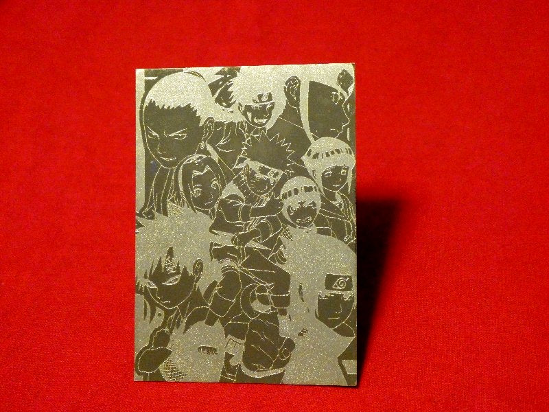 NARUTO ナルト AMADA2005 Trading Card KIRA CARD キラ エッチング カード トレカ pa-09 Trading Card