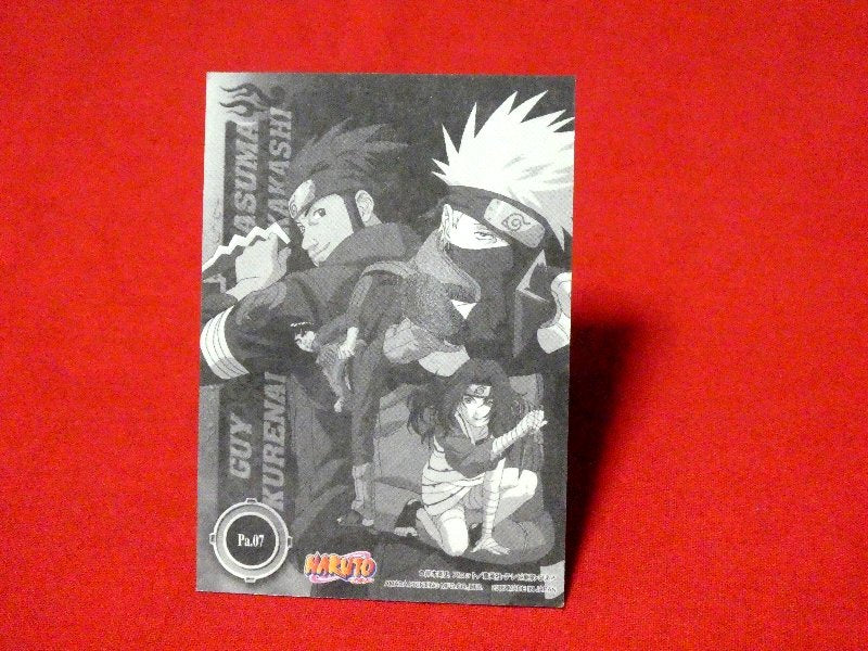 NARUTO ナルト AMADA2005 Trading Card KIRA CARD キラ エッチング カード トレカ pa-07 Trading Card