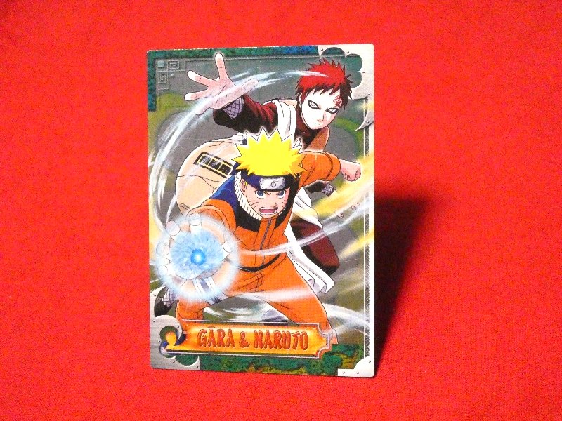 NARUTO ナルト ENSKY Trading Card KIRA CARD キラ カード トレカ 我愛羅&ナルト SP.02 Trading Card