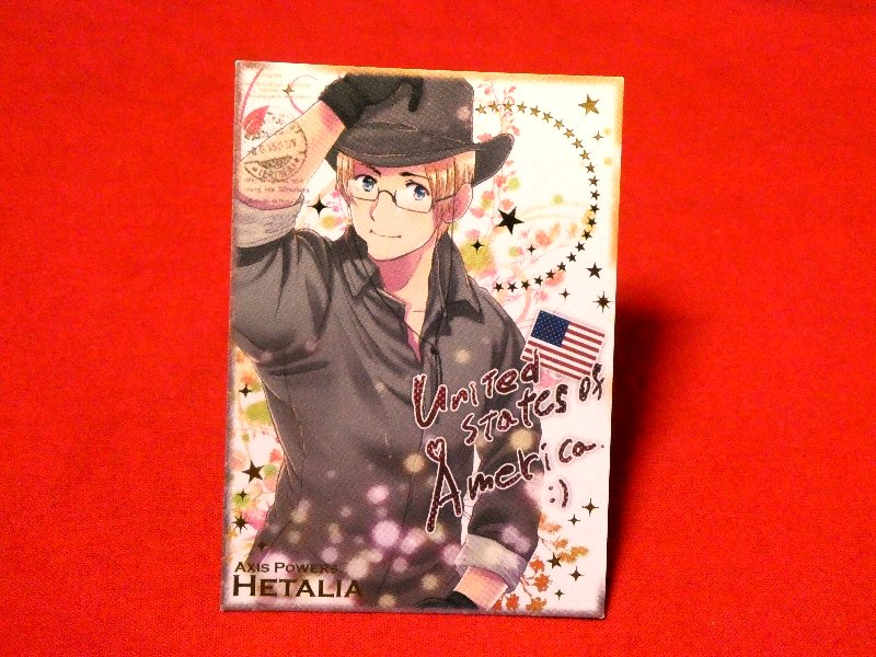 ヘタリア Hetalia Trading Card KIRA CARD キラ カード トレカ USA SPECIAL CARD-4 Trading Card