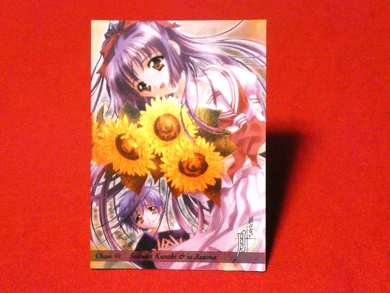 顔のない月 Trading Card KIRACARD キラカード トレカ chase01 Trading Card