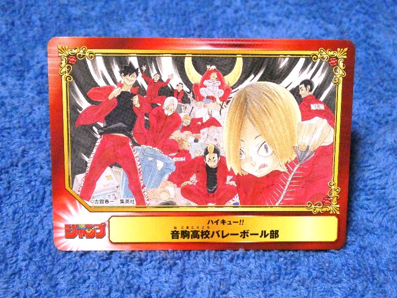 集英社コミックフェスティバル SHUEISHA COMIC FESTIVAL Jump ハイキュー Haikyu!! Trading Card カード トレカ 音駒高校 Trading Card