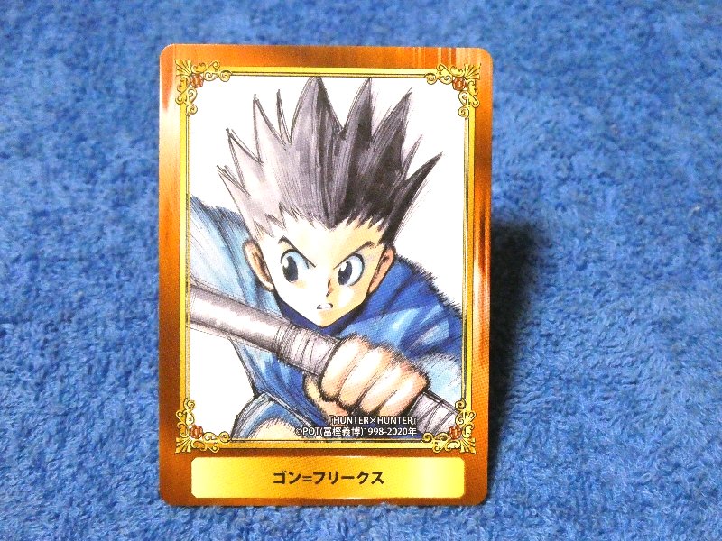 ジャンプフェア inアニメイト JumpFair 2020ハンターハンター HUNTER×HUNTER Trading Card カード トレカ ゴン Trading Card
