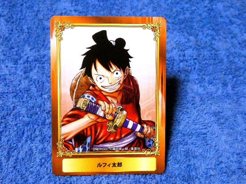ジャンプフェア inアニメイト JumpFair 2020 ONEPIECE ワンピース Trading Card カード トレカ ルフィ太郎 Trading Card