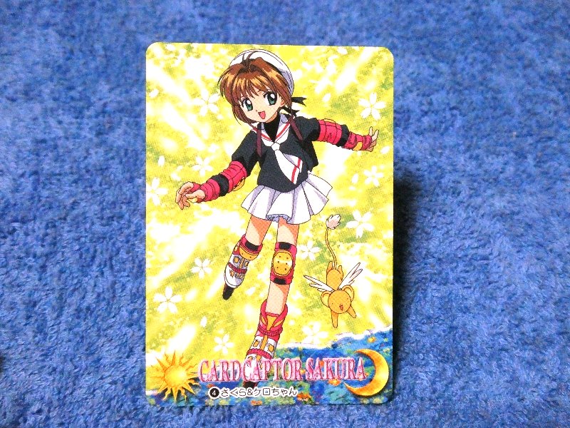 カードキャプターさくら CLAMP CARDCAPTOR SAKURA 1998年 CC Trading Card カード トレカ SAKURA NO.4 さくら&ケロちゃん Trading Card
