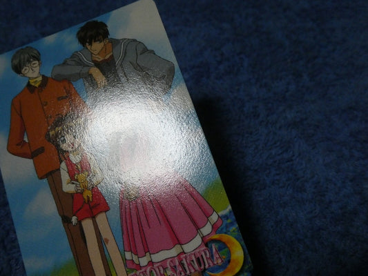 カードキャプターさくら CLAMP CARDCAPTOR SAKURA 1998年 CC Trading Card カード トレカ SAKURA NO.3 さくら&知世・桃矢・雪兎 Trading Card