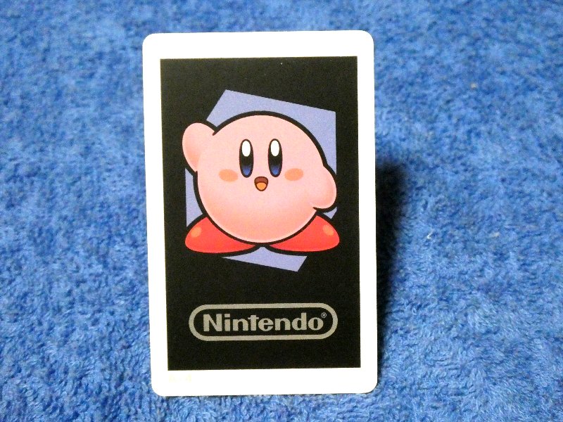 Nintendo 3DS AR Trading Card カード トレカ 星のカービィ Kirby A-4 Trading Card
