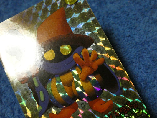 チョコボの不思議なダンジョン Chocobo no Fushigi na Dungeon Trading Card KIRACARD キラ カード トレカ 黒魔導士 21 Trading Card