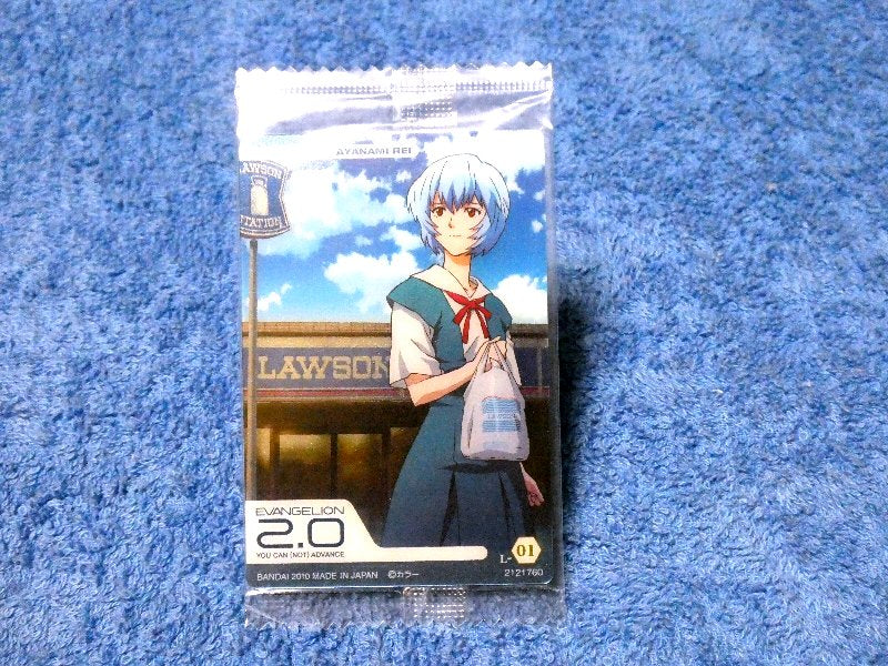未開封 エヴァンゲリオン 2010年 Neon Genesis Evangelion Trading Card KIRACARD キラ カード トレカ 綾波レイ L-01 Trading Card