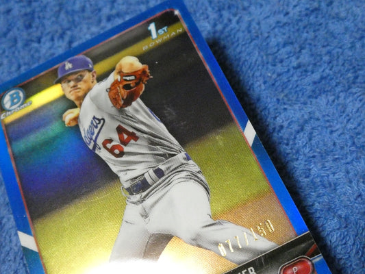 2018 TOPPS 野球 BASEBALL Trading Card KIRACARD キラカード トレカ ブレイドン・フィッシャー BRAYDON FISHER 150枚限定 BDC-82 Trading Card