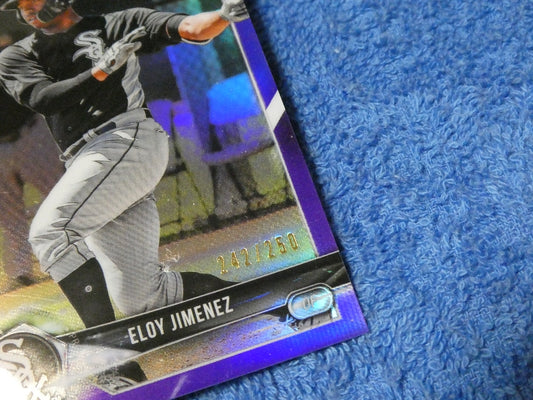 2018 TOPPS 野球 BASEBALL Trading Card KIRACARD キラカード トレカ エロイ・ヒメネス ELOY JIMENNEZ 250枚限定 BDC-168 Trading Card