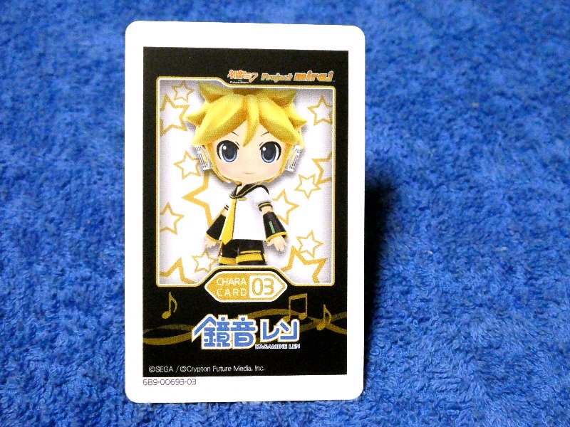 初音ミク プロジェクトミライ HATSUNE MIKU Trading Card AR カード トレカ 03 鏡音レン KAGAMINE LEN Trading Card