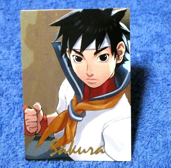 ALL CAPCOM WORLD 98年 Trading Card KIRACARD キラ カード トレカ 春日野さくら Sakura Kasugano SP2 Trading Card