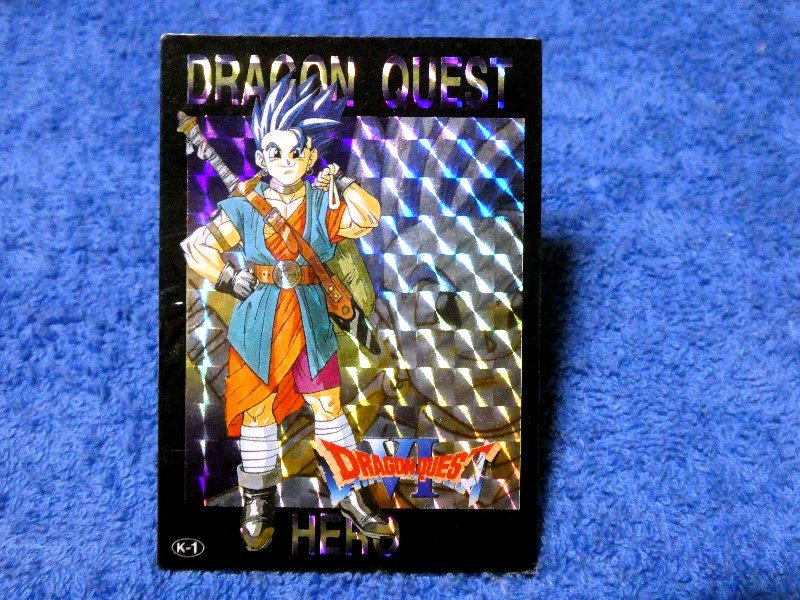 ドラゴンクエスト dragon quest Trading Card KIRACARD キラカード トレカ K-1 Trading Card