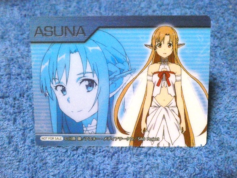 ソードアートオンラインSword Art Online Trading Cardカード トレカ ASUNA Trading Card