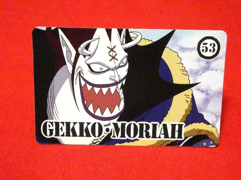ONE PIECE ワンピース トップ TOP Trading Card カード トレカ ゲッコーモリア MORIAH 53 Trading Card