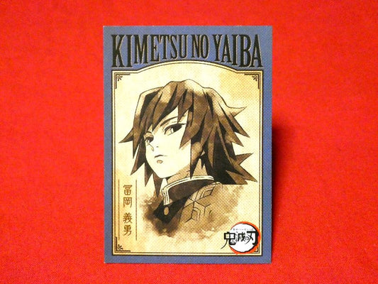 鬼滅の刃 Demon Slayer Kimetsu no Yaiba Trading Card カード トレカ 富岡義勇 胡蝶しのぶ Trading Card