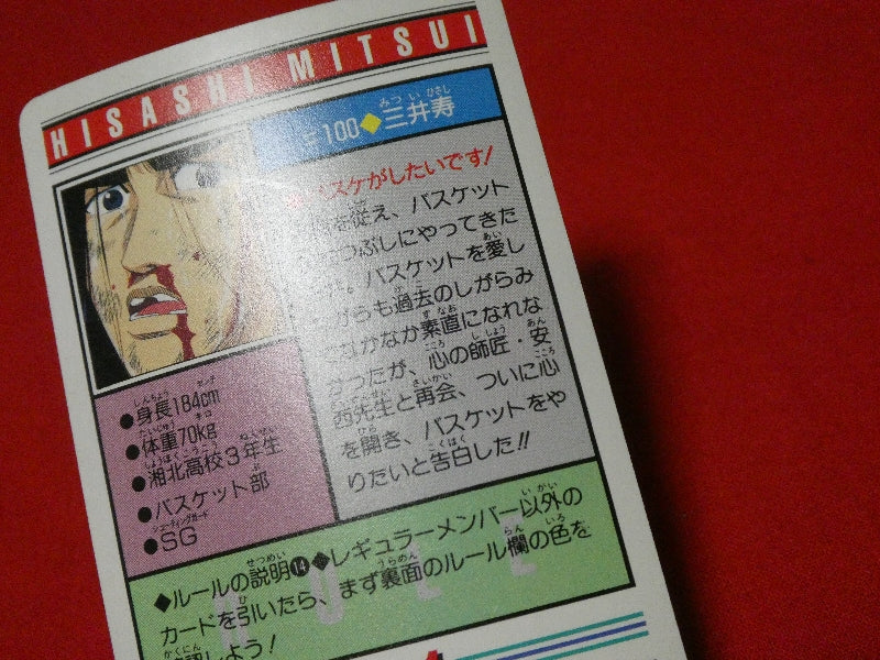 スラムダンク SLAM DUNK Trading Card カード トレカ 三井寿 #100 Trading Card