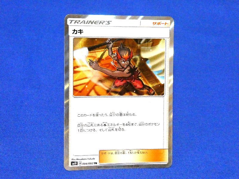 ポケットモンスター pocket monster Pokemon POKÉMON ポケモン Trading Card KIRACARD キラカード トレカ カキ 094/095TR Trading Card