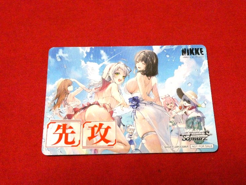 ヴァイスシュヴァルツ Weiß Schwarz NIKKE Trading Card カードトレカ 先行 Trading Card