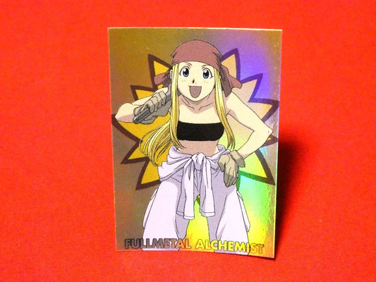 鋼の錬金術師 FULLMETAL ALCHEMIST Trading Card KIRA CARD キラカードトレカ ウィンリィ・ロックベル WINRY ROCKBELL SP3 Trading Card