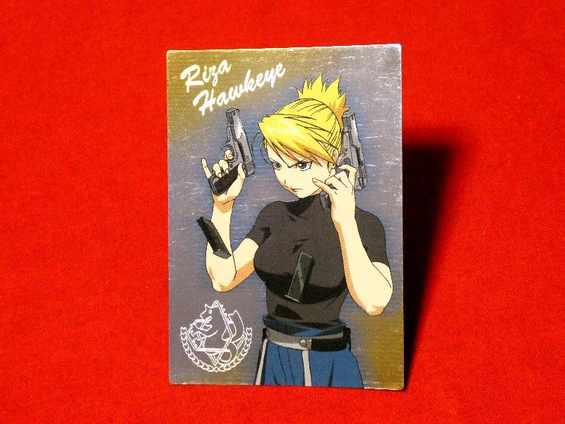 鋼の錬金術師 FULLMETAL ALCHEMIST Trading Card KIRA CARD キラカードトレカ リザ・ホークアイ Riza Hawkeye SP64 Trading Card