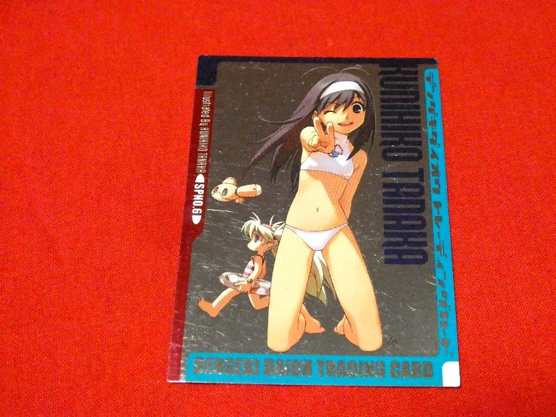 電撃大王 DDTC DENGEKI DAIOH Trading Card 非売品 キラ カードトレカ SPNO.6 Trading Card
