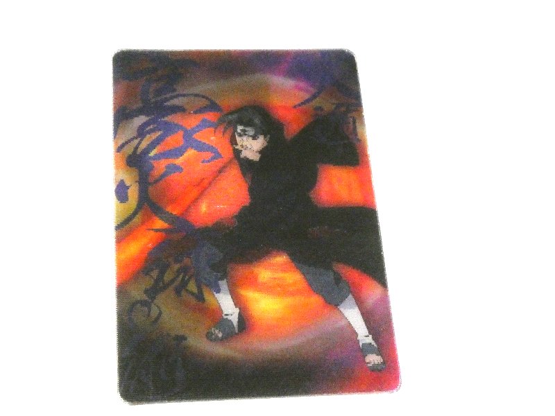 NARUTO ナルト BANDAI2008年 Trading Card 3DCARD カードトレカ イタチ ITACH NO.022 Trading Card