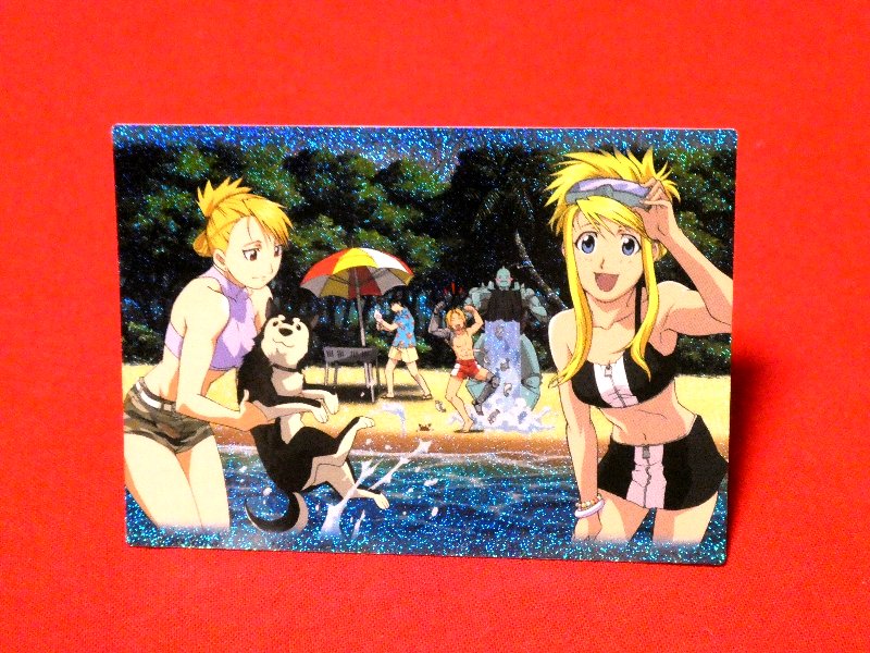 鋼の錬金術師 FULLMETAL ALCHEMIST Trading Card KIRACARD キラ カードトレカ Winry Riza SP36 Trading Card