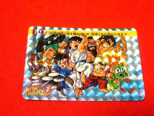 ストリートファイター ２ターボ Street Fighter Ⅱ TURBO CAPCOM カプコン Trading Card KIRACRD キラカードトレカ 69 Trading Card
