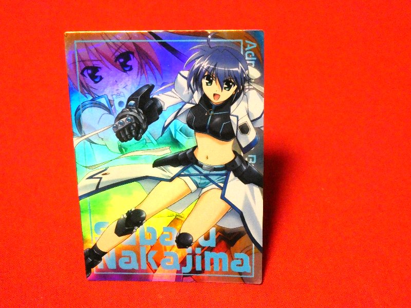 Magical girl lyrical Nanoha strikers 魔法少女リリカルなのは Trading Card KIRACARD キラカード トレカ SR07 Trading Card