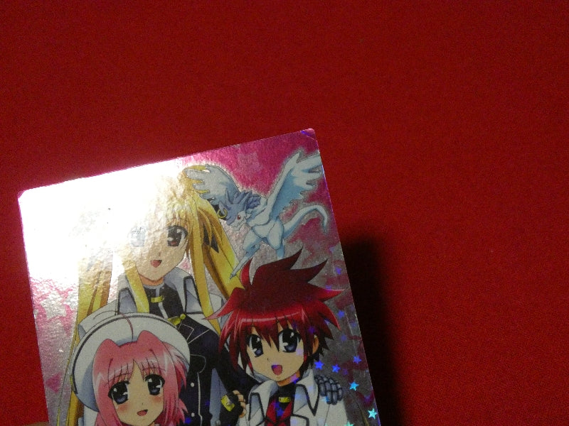 Magical girl lyrical Nanoha strikers 魔法少女リリカルなのは Trading Card KIRACARD キラカード トレカ SP2 Trading Card
