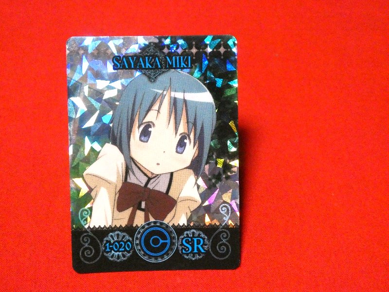 魔法少女まどか☆マギカ Puella Magi Madoka Magica Trading Card KIRACARD キラ カード トレカ 美樹さやか 1-020SR Trading Card