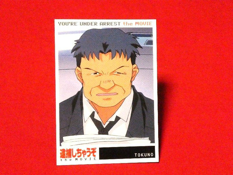 逮捕しちゃうぞ You're Under Arrest Trading Card カード トレカ 034 Trading Card