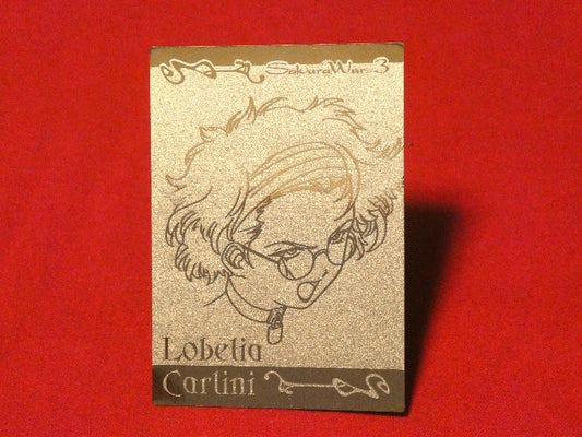 サクラ大戦３ Sakura Wars3 Trading Card KIRACARD キラカード トレカ E-11 ロベリア・カルリーニ Trading Card