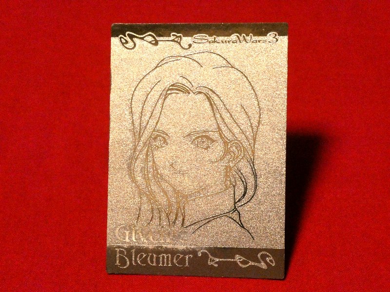 サクラ大戦３ Sakura Wars3 Trading Card KIRACARD キラカード トレカ E-04 グリシーヌ・ブルーメール Trading Card