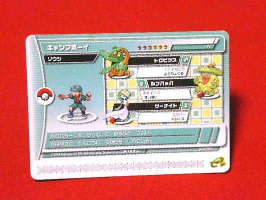 ポケットモンスター pocket monster Pokemon ポケモンバトルカードe+ エメラルド E+ Trading Card カード トレカ キャンプボーイ P01 Trading Card