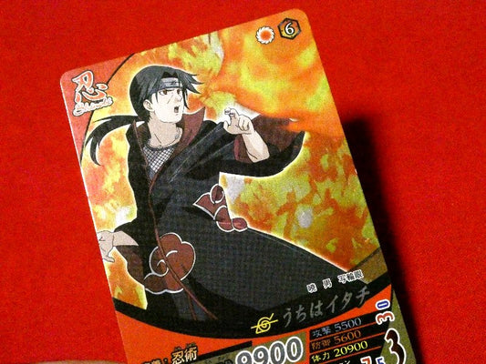 NARUTO ナルト ナルティメットフォーメーション Trading Card KIRA CARD キラ カード トレカ うちはイタチ NF-084 Trading Card