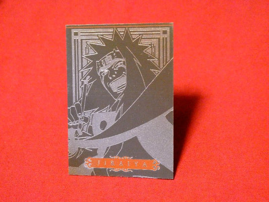 NARUTO ナルト AMADA2005 Trading Card KIRA CARD キラ エッチング カード トレカ 自来也 JIRAIYA Pa.14 Trading Card
